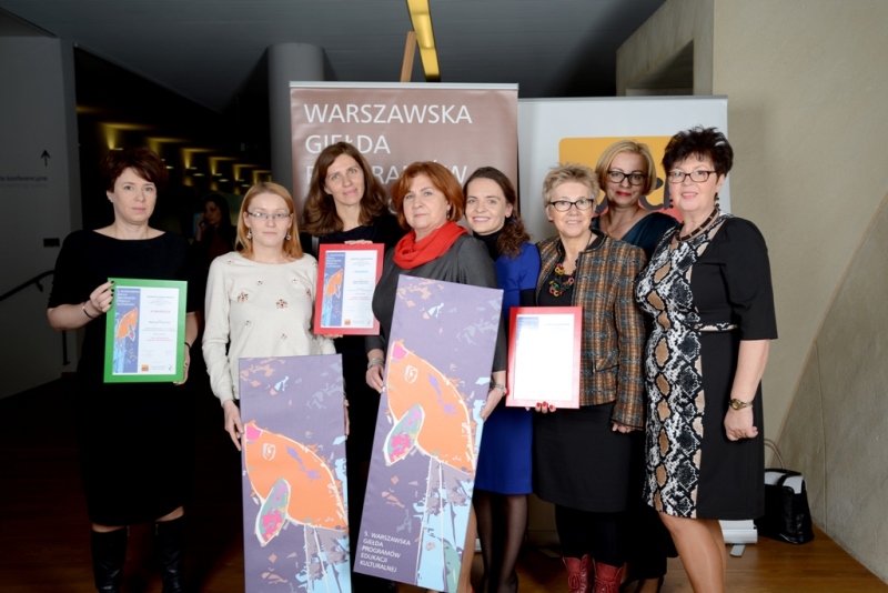 Laureaci 5. Warszawskiej Giełdy Programów Edukacji Kulturalnej